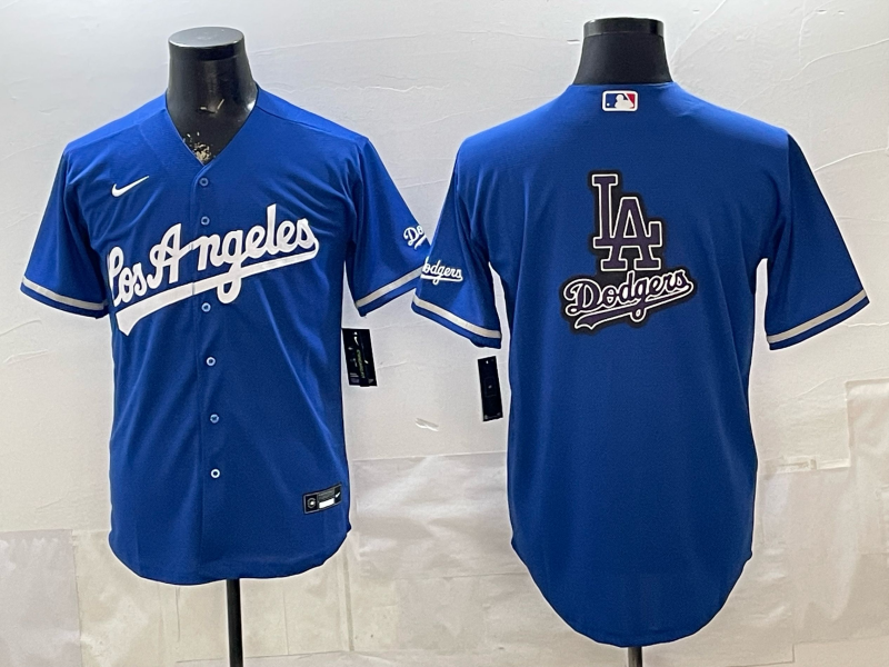 Men 2026 Los Angeles Dodgers blank blue Game Nike MLB Jersey 0401001